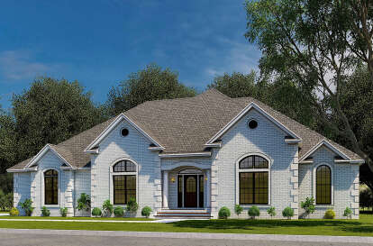 4 Bed, 2 Bath, 2833 Square Foot House Plan - #110-00812
