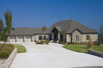 Northwest House Plan #110-00829 Elevation Photo