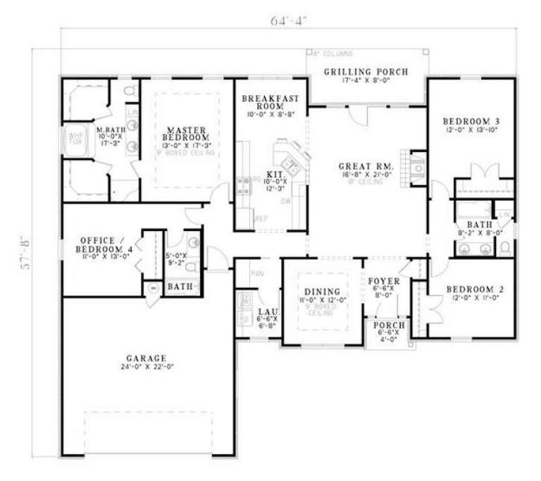 House Plan House Plan #6430 Drawing 1