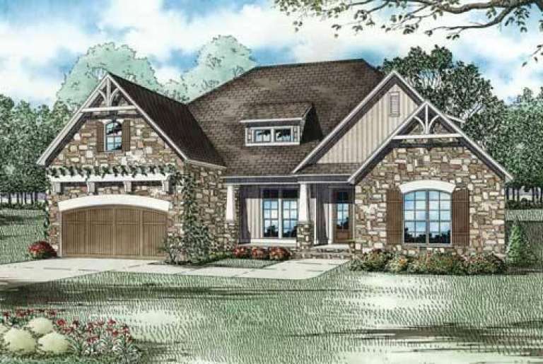 House Plan House Plan #6431 Front Elevation