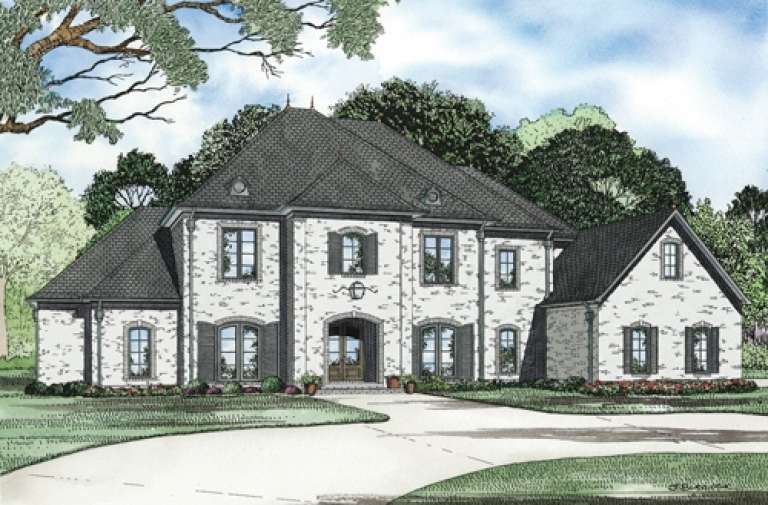 House Plan House Plan #6460 Front Elevation