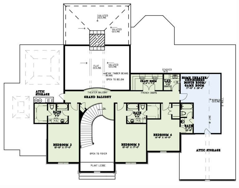 House Plan House Plan #6460 Drawing 2