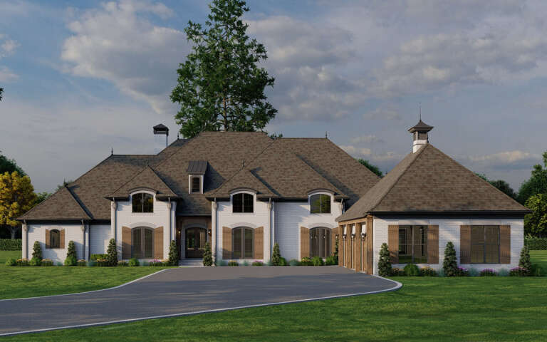 House Plan House Plan #6461 Front Elevation 
