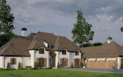 French Country House Plan #110-00836 Elevation Photo