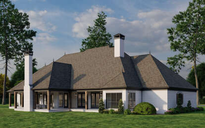 French Country House Plan #110-00836 Elevation Photo