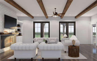 French Country House Plan #110-00836 Additional Photo