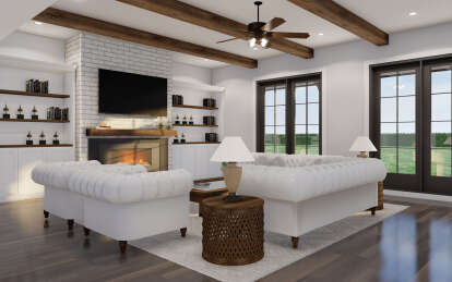 French Country House Plan #110-00836 Additional Photo