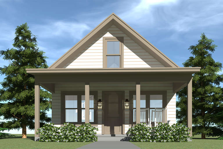 House Plan House Plan #6469 Front Elevation 