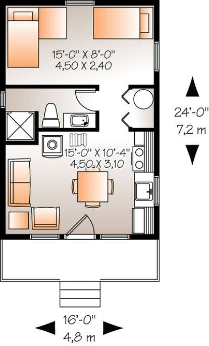 House Plan House Plan #6471 Drawing 1