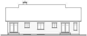 Ranch House Plan #034-00180 Elevation Photo