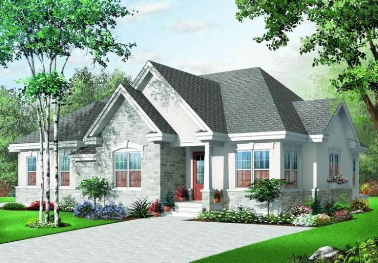 House Plan House Plan #6478 Front Elevation