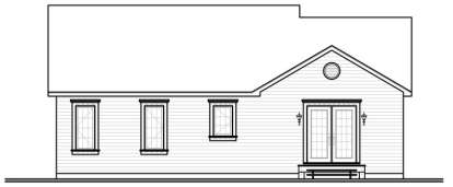 Traditional House Plan #034-00188 Elevation Photo