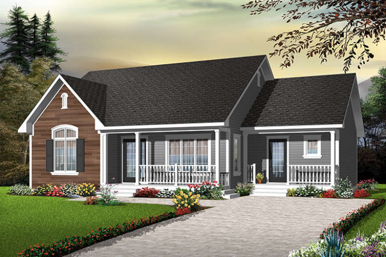 House Plan House Plan #6488 Front Elevation