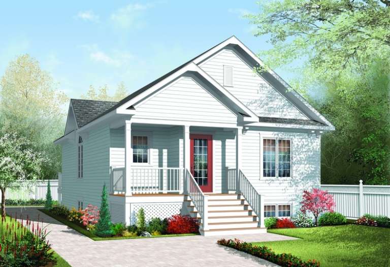 House Plan House Plan #6489 Front Elevation
