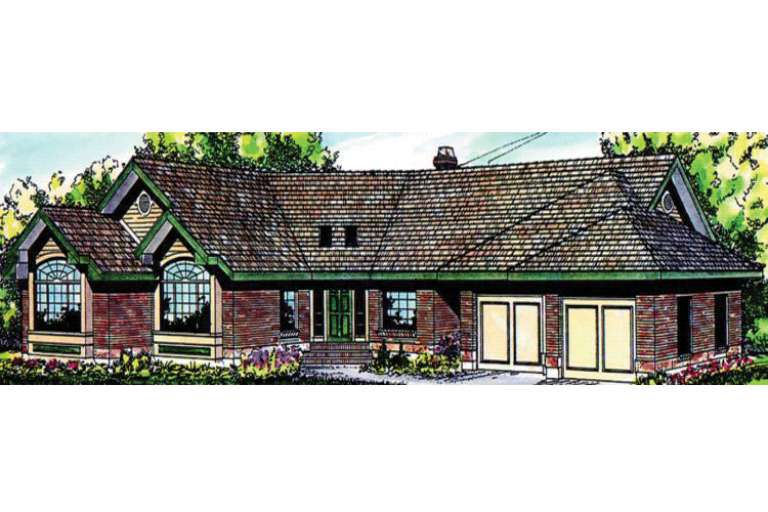 House Plan House Plan #649 Front Elevation