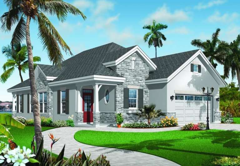 House Plan House Plan #6507 Front Elevation