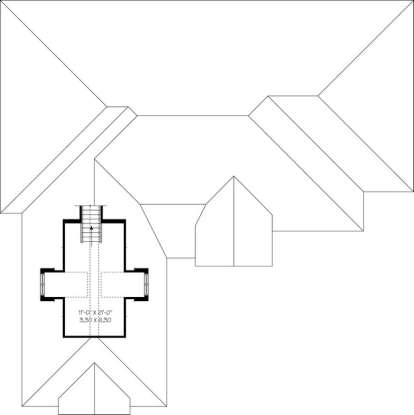 Bonus Room for House Plan #034-00208