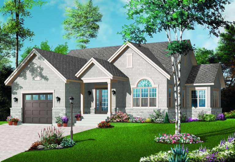 House Plan House Plan #6565 Front Elevation