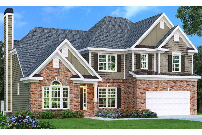 House Plan House Plan #66 Front Elevation