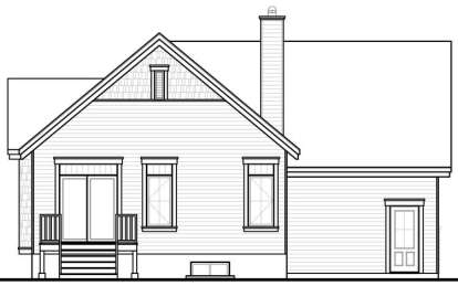 Traditional House Plan #034-00219 Elevation Photo