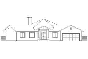 Craftsman House Plan #035-00021 Elevation Photo