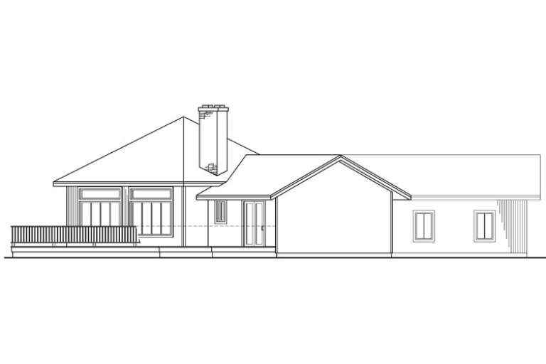 Craftsman House Plan #035-00021 Elevation Photo