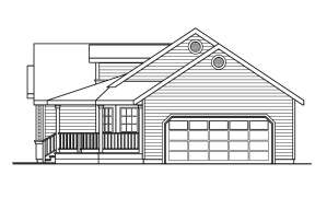 Ranch House Plan #035-00022 Elevation Photo
