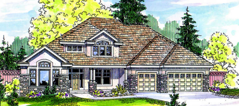 House Plan House Plan #673 Front Elevation