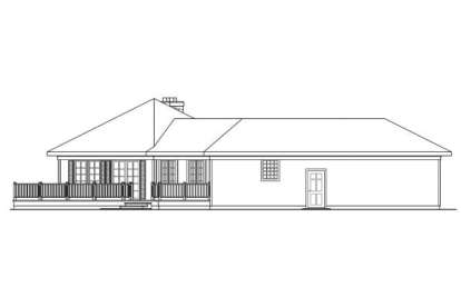 Ranch House Plan #035-00029 Elevation Photo