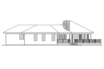 Ranch House Plan #035-00029 Elevation Photo