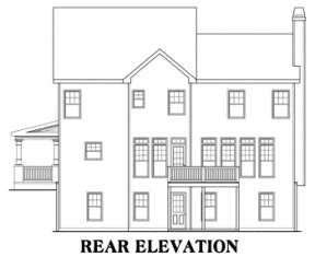 Craftsman House Plan #009-00051 Elevation Photo