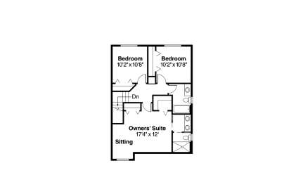 Second Floor for House Plan #035-00031