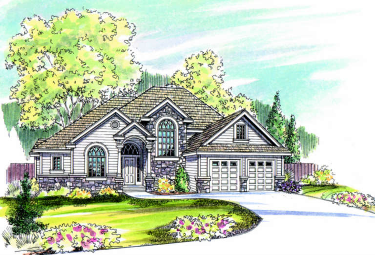 House Plan House Plan #686 Front Elevation