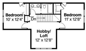 Floorplan 2 for House Plan #035-00039