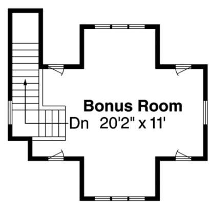 Floorplan 3 for House Plan #035-00039