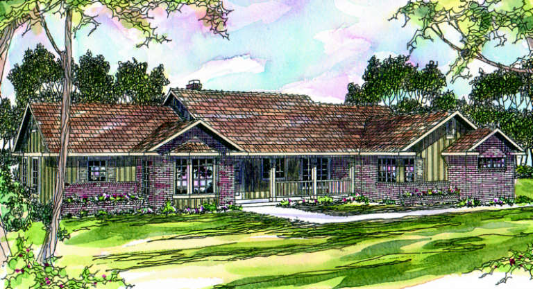 House Plan House Plan #699 Front Elevation