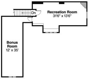 Floorplan 2 for House Plan #035-00058