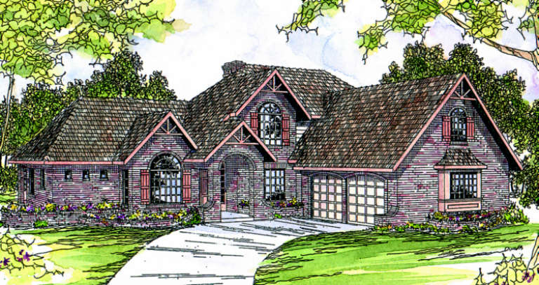 House Plan House Plan #710 Front Elevation