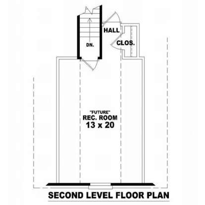 Floorplan 2 for House Plan #053-00488