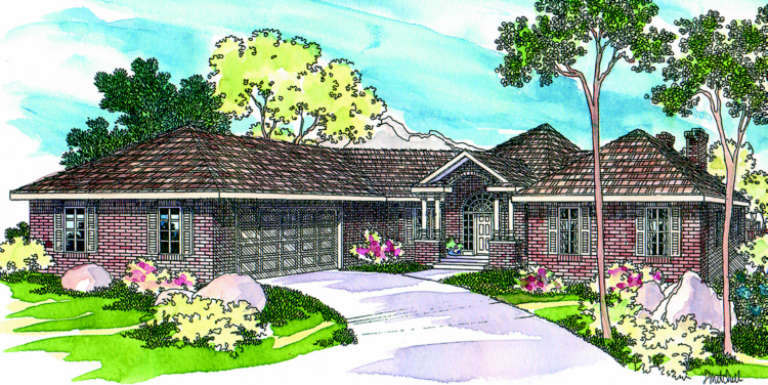 House Plan House Plan #711 Front Elevation