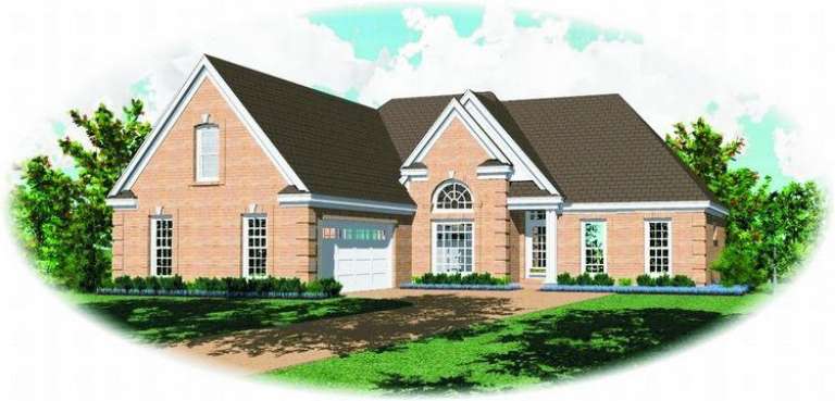 House Plan House Plan #7111 Front Elevation
