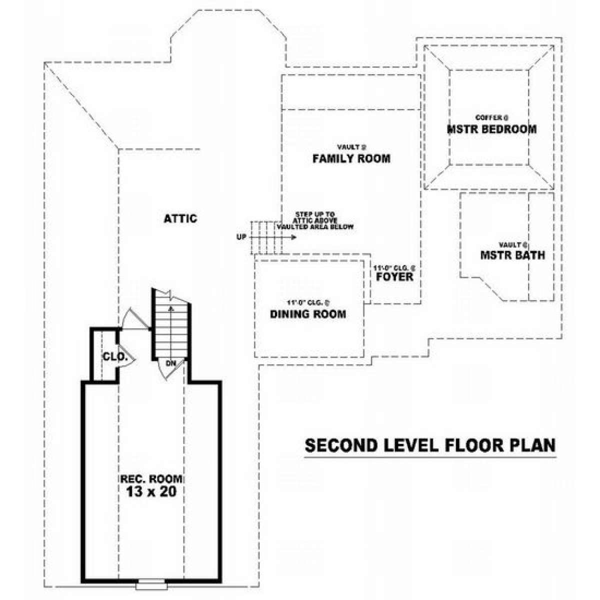 Floorplan 2 for House Plan #053-00492