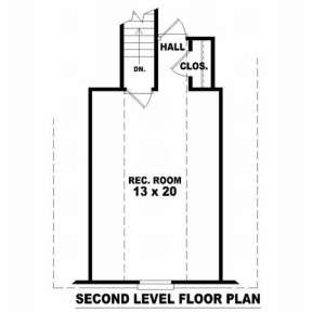 Floorplan 2 for House Plan #053-00493