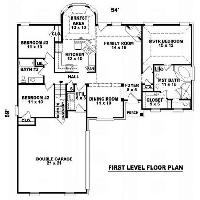 House Plan House Plan #7116 Drawing 1