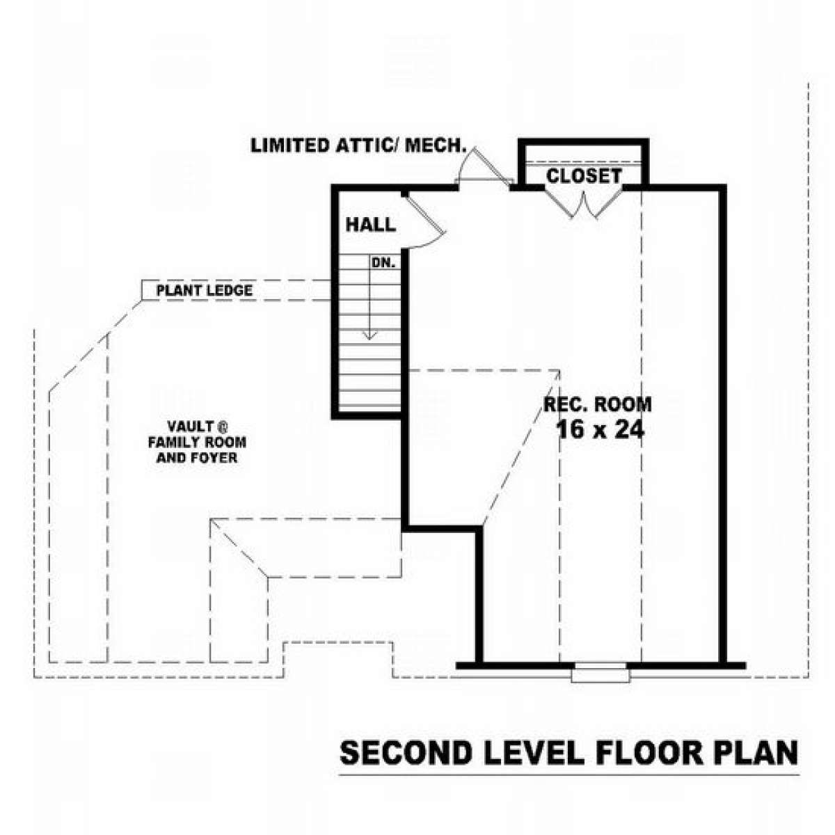 Floorplan 2 for House Plan #053-00497