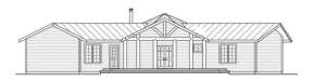 Cabin House Plan #035-00064 Elevation Photo