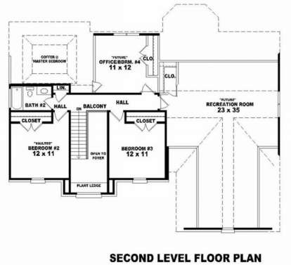 Floorplan 2 for House Plan #053-00513