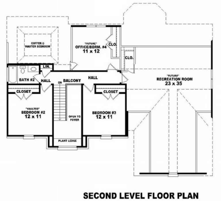 House Plan House Plan #7134 Drawing 2