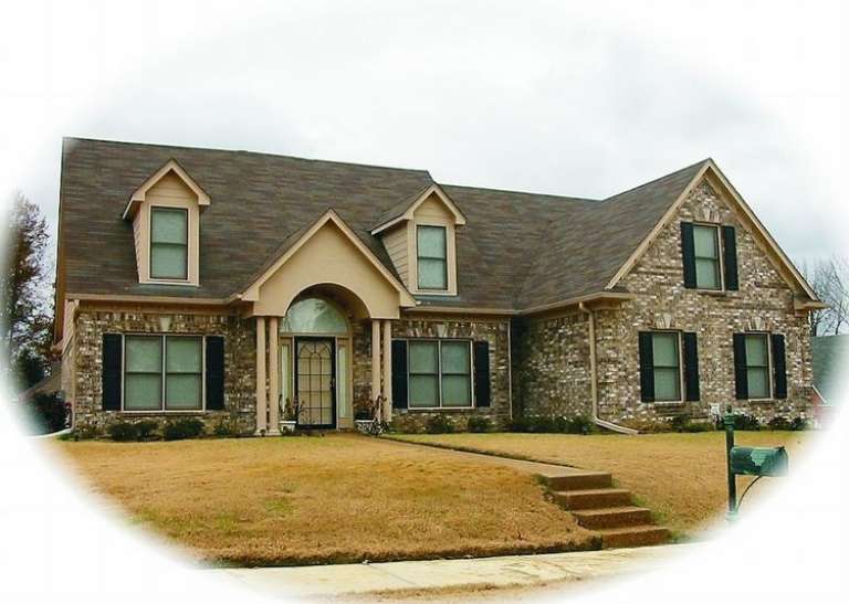 European House Plan #053-00514 Elevation Photo
