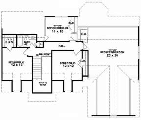 Floorplan 2 for House Plan #053-00514